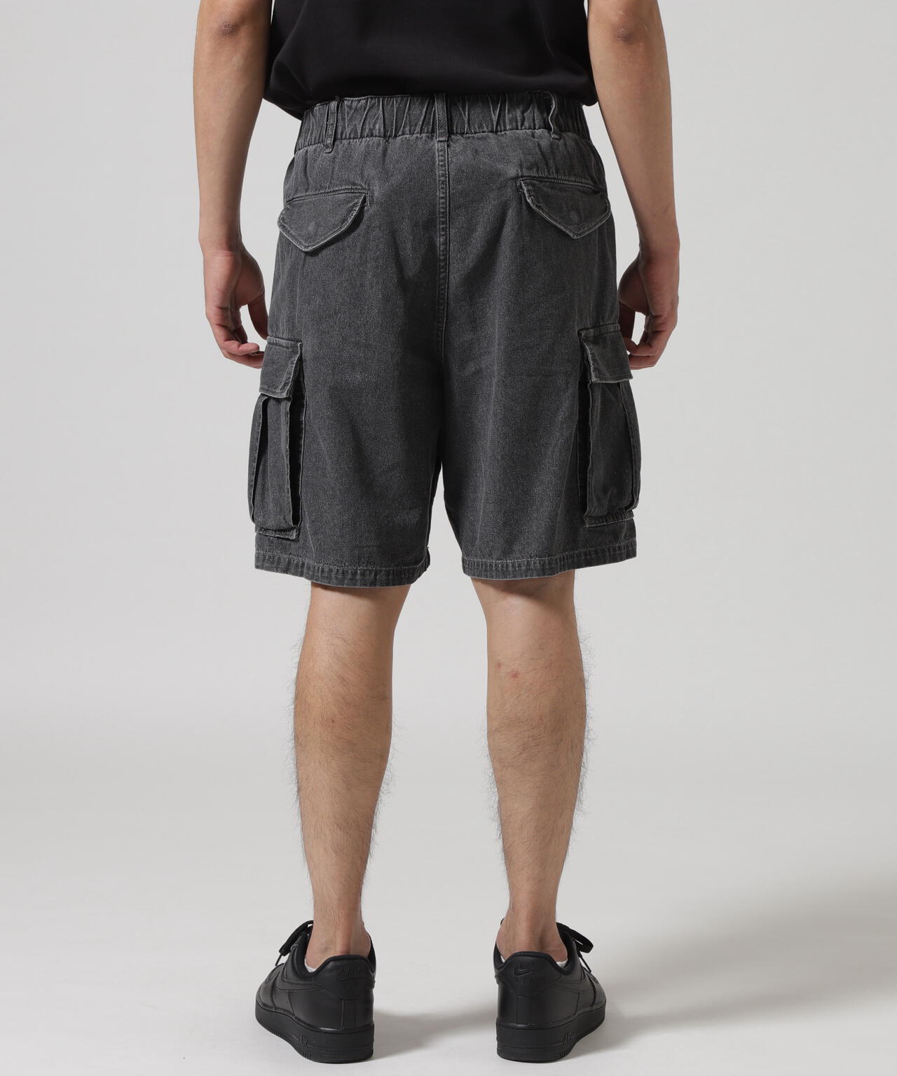 《直営店限定》DENIM EASY CARGO SHORTS / デニム イージーカーゴショーツ / AVIREX / アヴィレックス