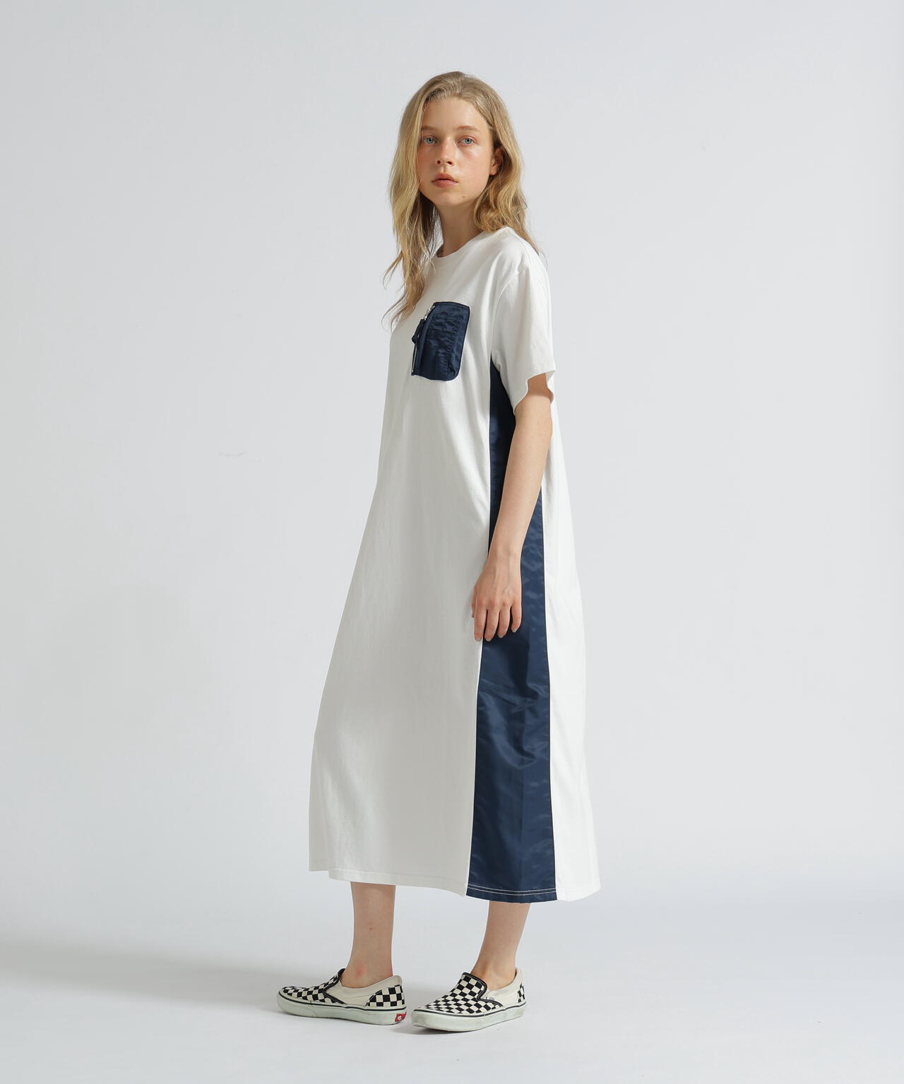 《WEB&DEPOT限定》MA-1 POCKET ONEPIECE/MA-1ポケット ワンピース