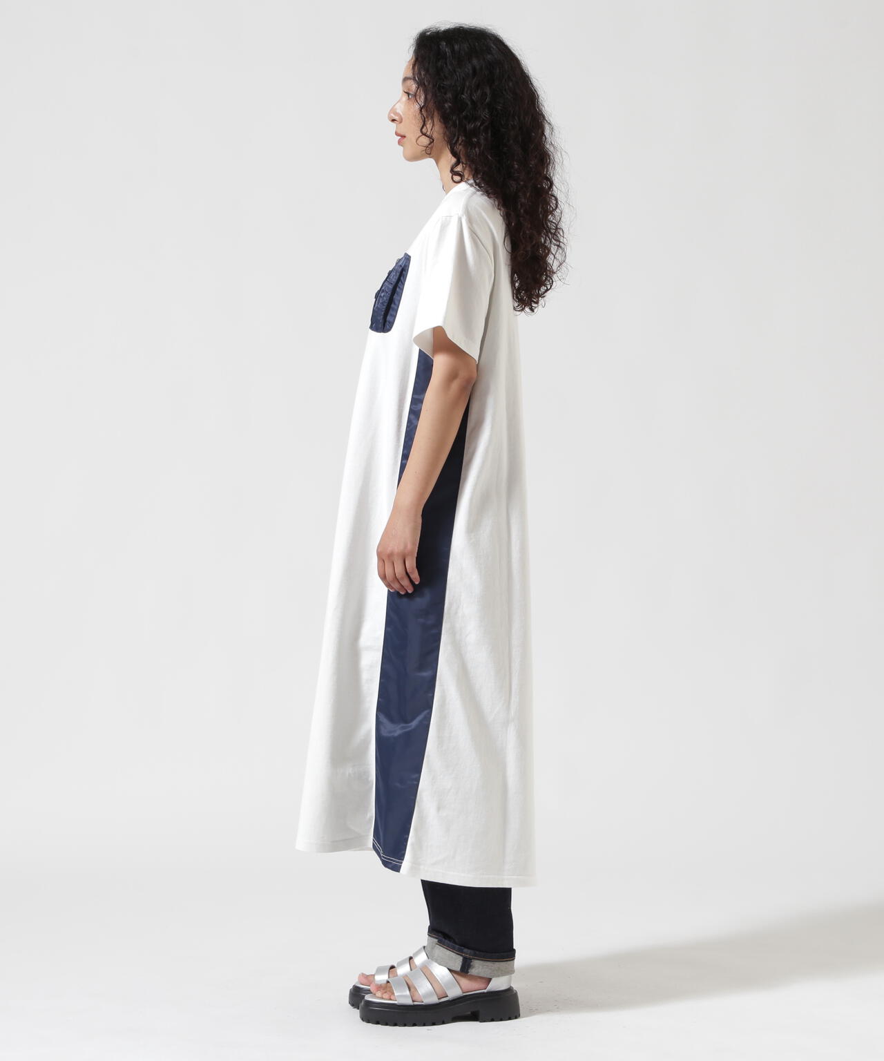 《WEB&DEPOT限定》MA-1 POCKET ONEPIECE/MA-1ポケット ワンピース