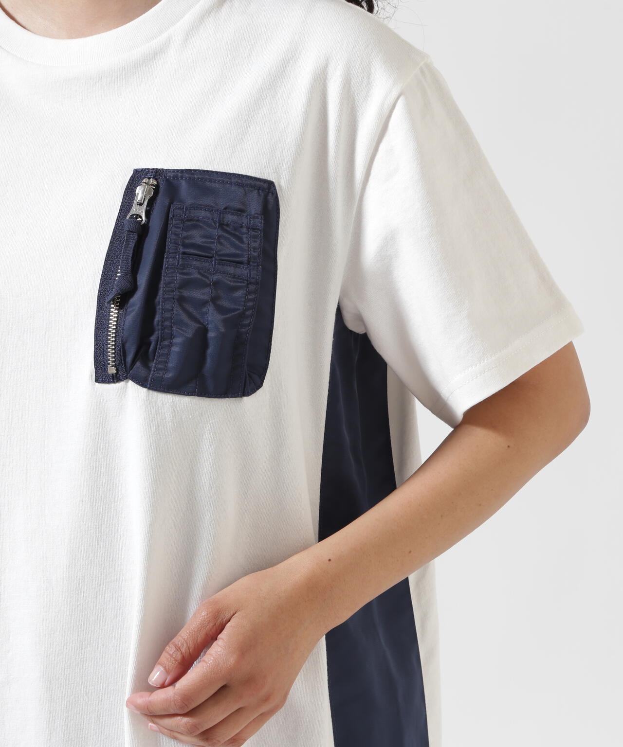《WEB&DEPOT限定》MA-1 POCKET ONEPIECE/MA-1ポケット ワンピース