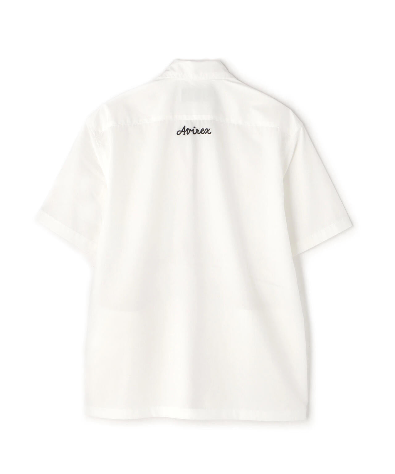 《WEB&DEPOT限定》ZIP UP WORK SHIRT "25" / ジップアップ ワーク半袖シャツ / AVIREX