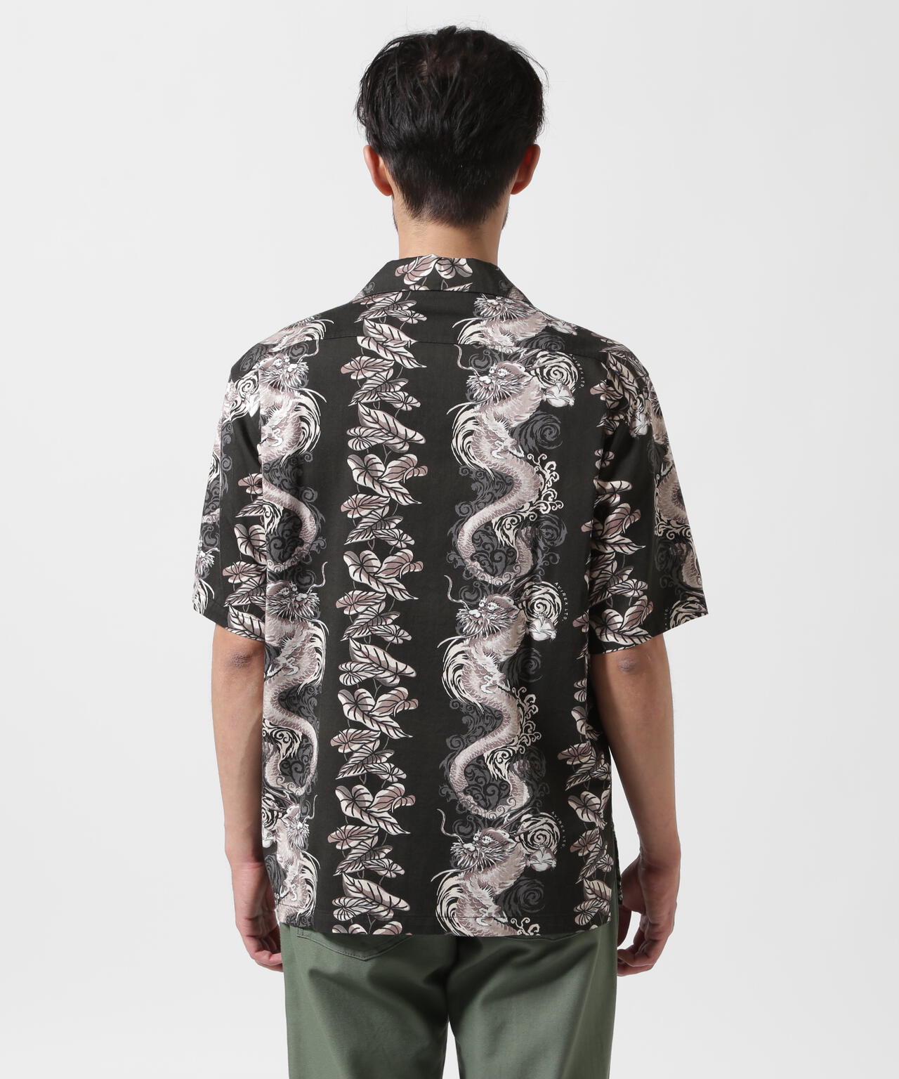 《WEB&DEPOT限定》ALOHA SHIRT DRAGON RISE / アロハシャツ ドラゴンライズ / AVIREX