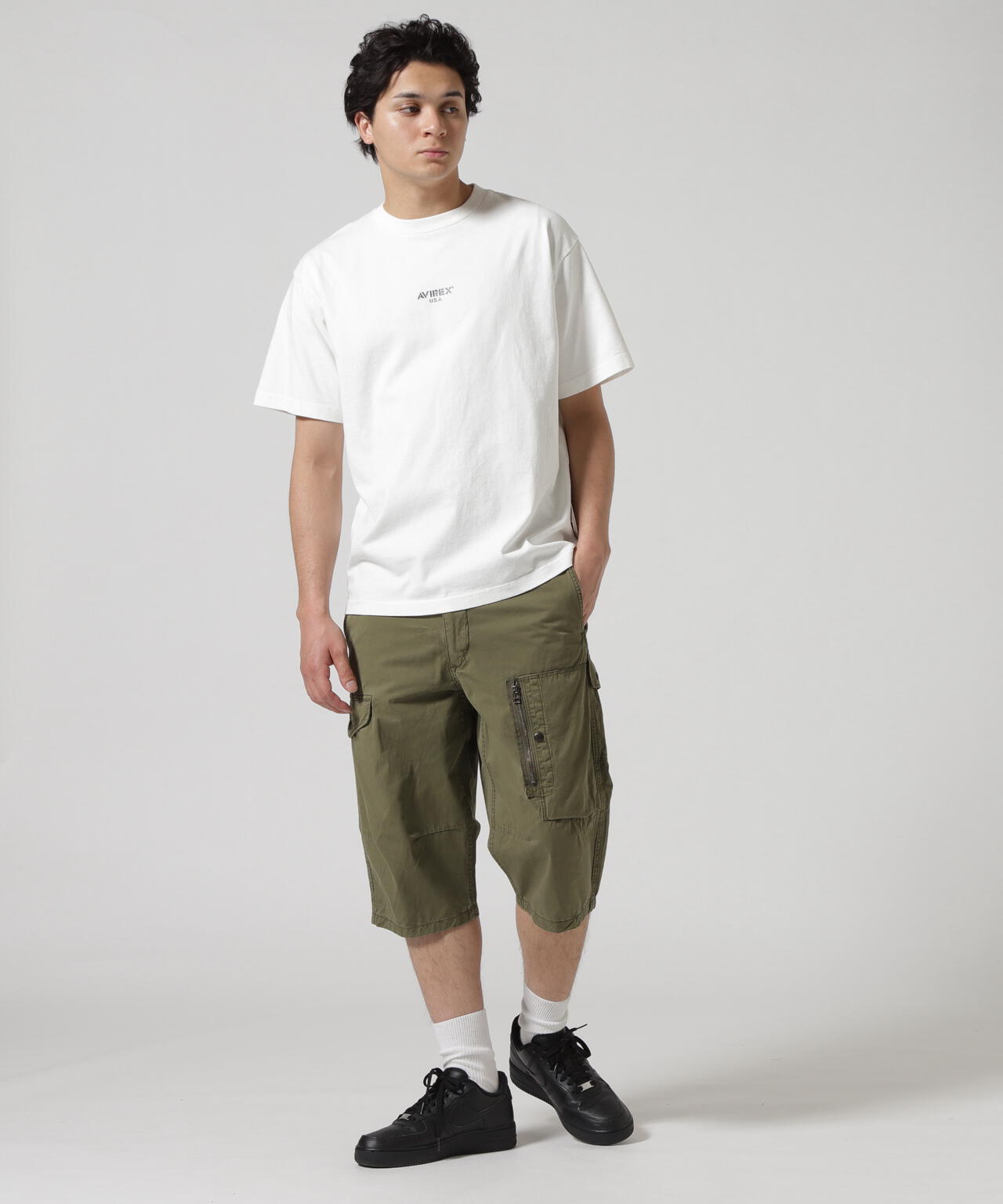 MIL. ACADEMY T-SHIRT "1954" / ミリタリーアカデミー 半袖Tシャツ / AVIREX / アヴィレックス