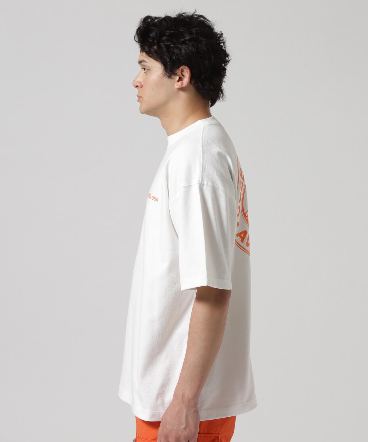 CIRCLE LOGO T-SHIRT "QUEENS BRIDGE" / サークルロゴ 半袖Tシャツ / AVIREX / アヴィレックス
