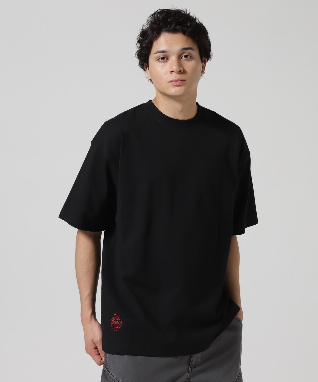 BIG APPLE T-SHIRT / ビッグアップル 半袖Tシャツ / AVIREX / アヴィレックス