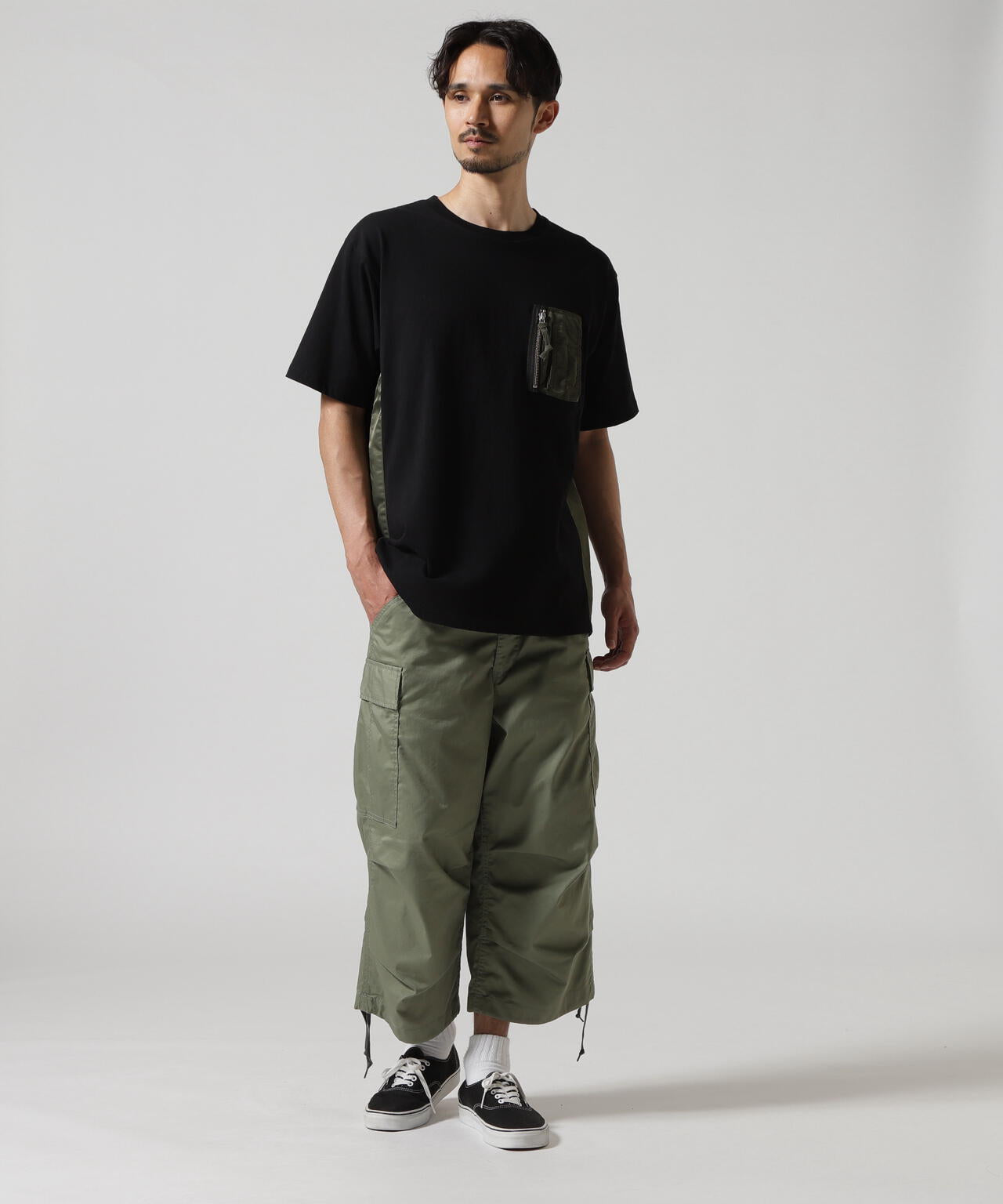 《WEB&DEPOT限定》MA-1 POCKET T-SHIRT