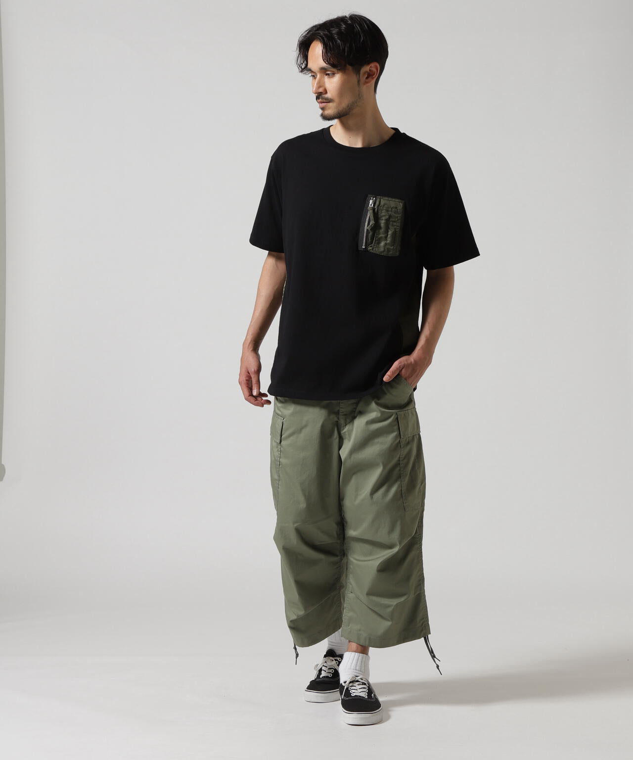 《WEB&DEPOT限定》MA-1 POCKET T-SHIRT