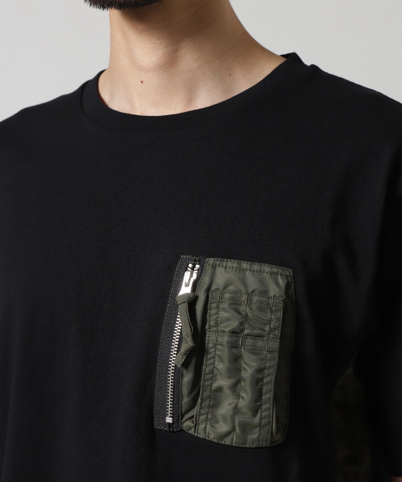 《WEB&DEPOT限定》MA-1 POCKET T-SHIRT