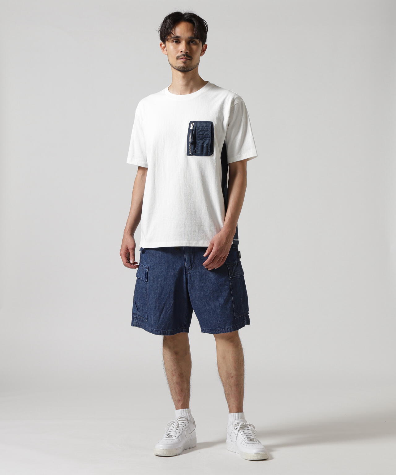 《WEB&DEPOT限定》MA-1 POCKET T-SHIRT
