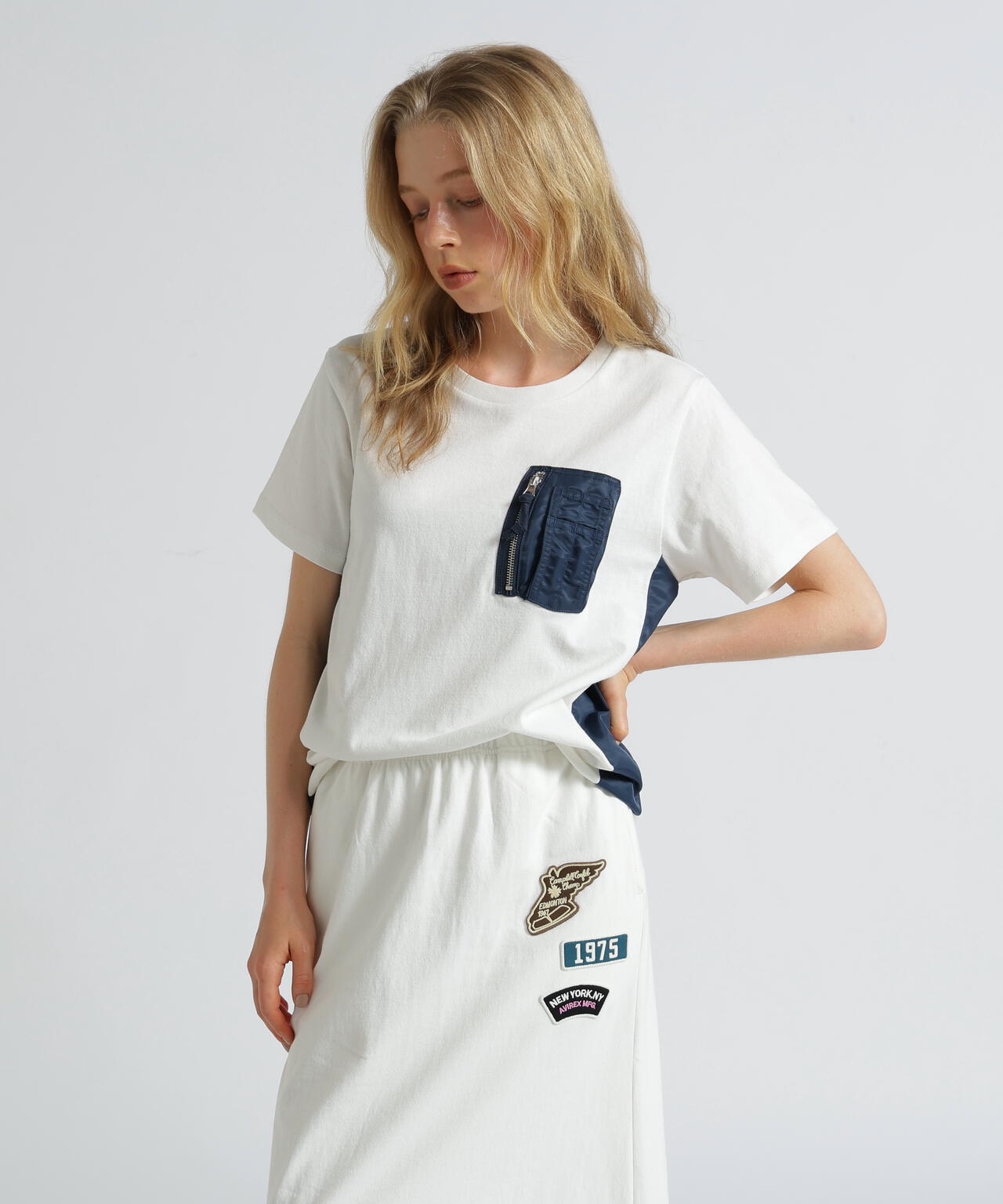 《WEB&DEPOT限定》MA-1 POCKET T-SHIRT