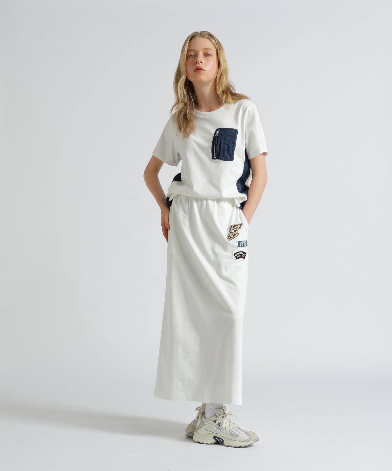 《WEB&DEPOT限定》MA-1 POCKET T-SHIRT