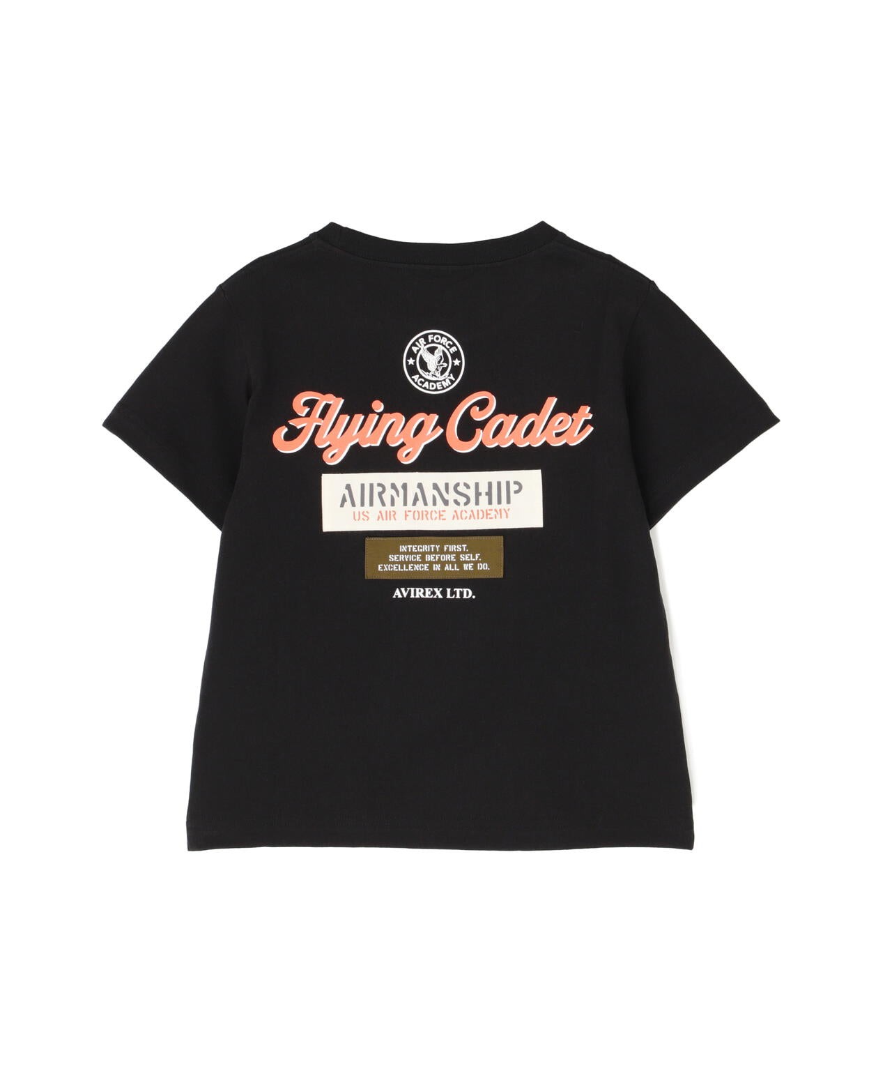 《KIDS / キッズ》CADET PATCH T-SHIRT / カデット パッチ 半袖Tシャツ / AVIREX / アヴィレックス