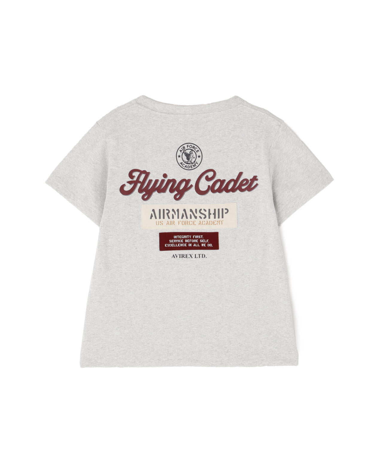 《KIDS / キッズ》CADET PATCH T-SHIRT / カデット パッチ 半袖Tシャツ / AVIREX / アヴィレックス