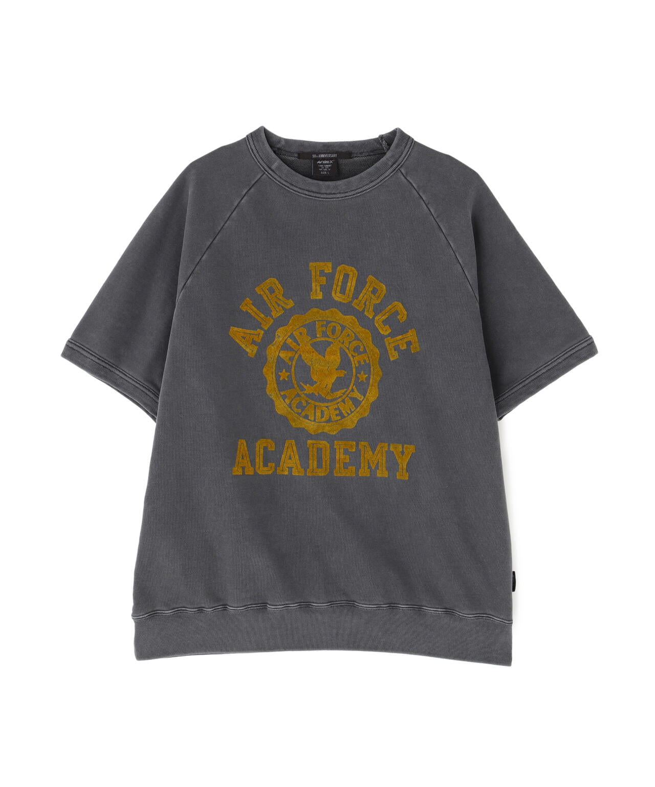 SWEAT T-SHIRT "USAFA" / スウェット 半袖Tシャツ / AVIREX / アヴィレックス