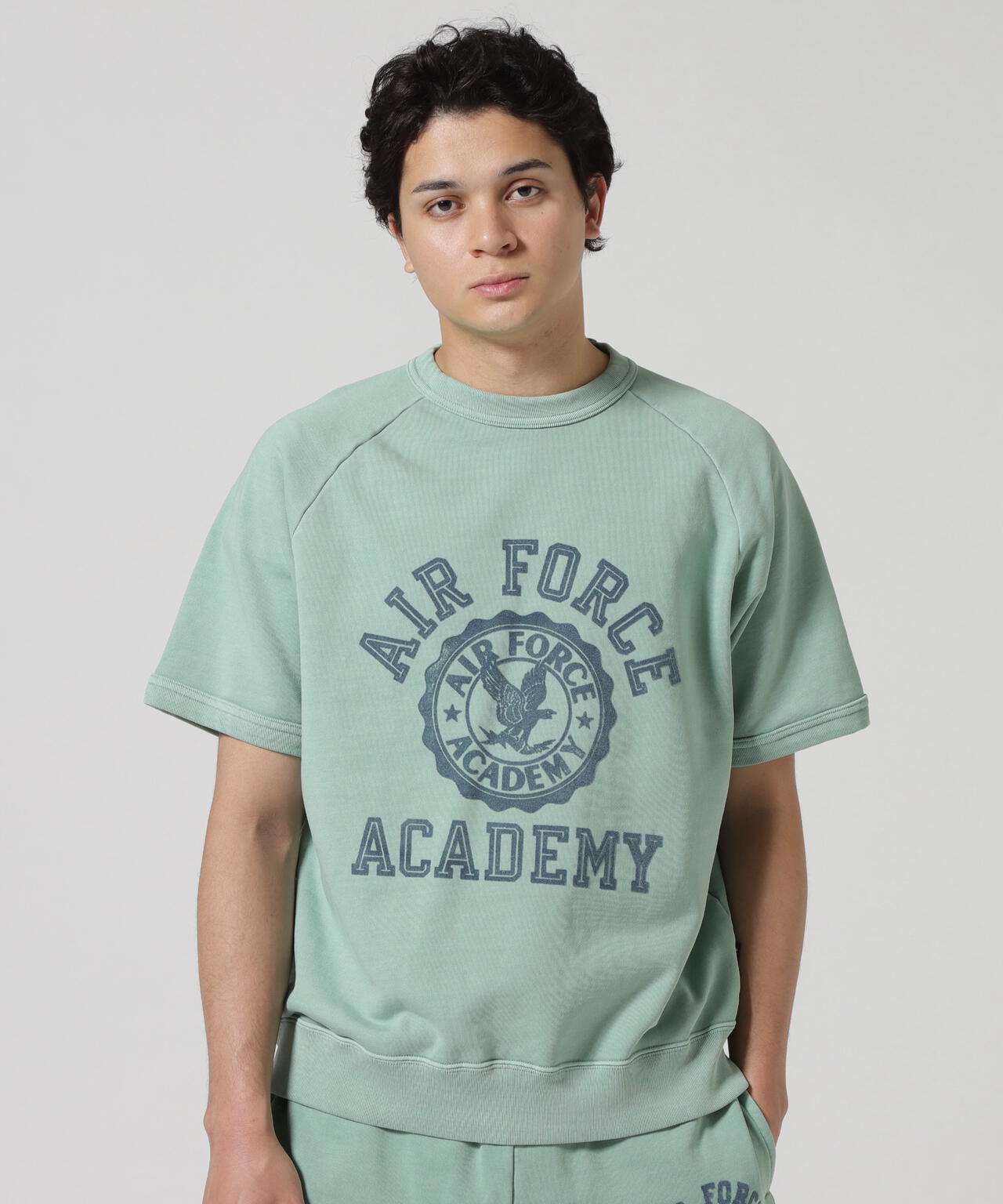 SWEAT T-SHIRT "USAFA" / スウェット 半袖Tシャツ / AVIREX / アヴィレックス