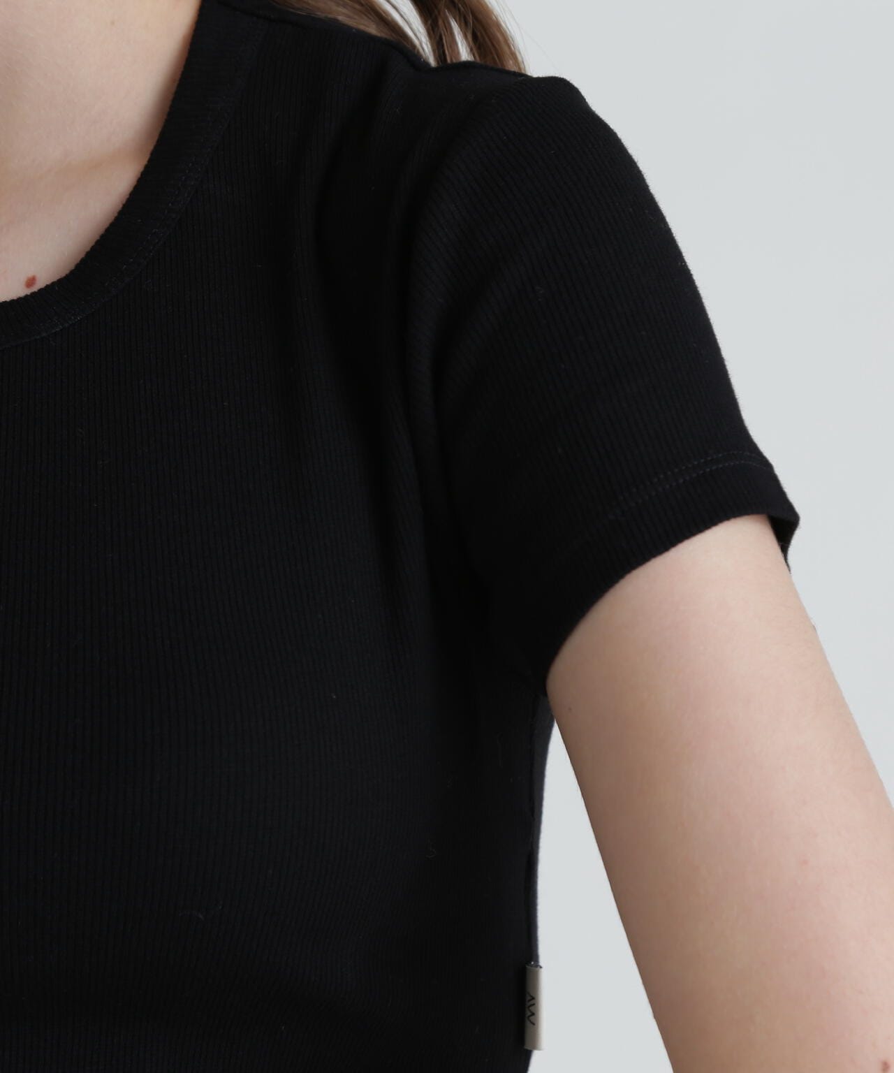 S/S LOGO RUBBER TAPE TOPS/ロゴラバーテープトップス