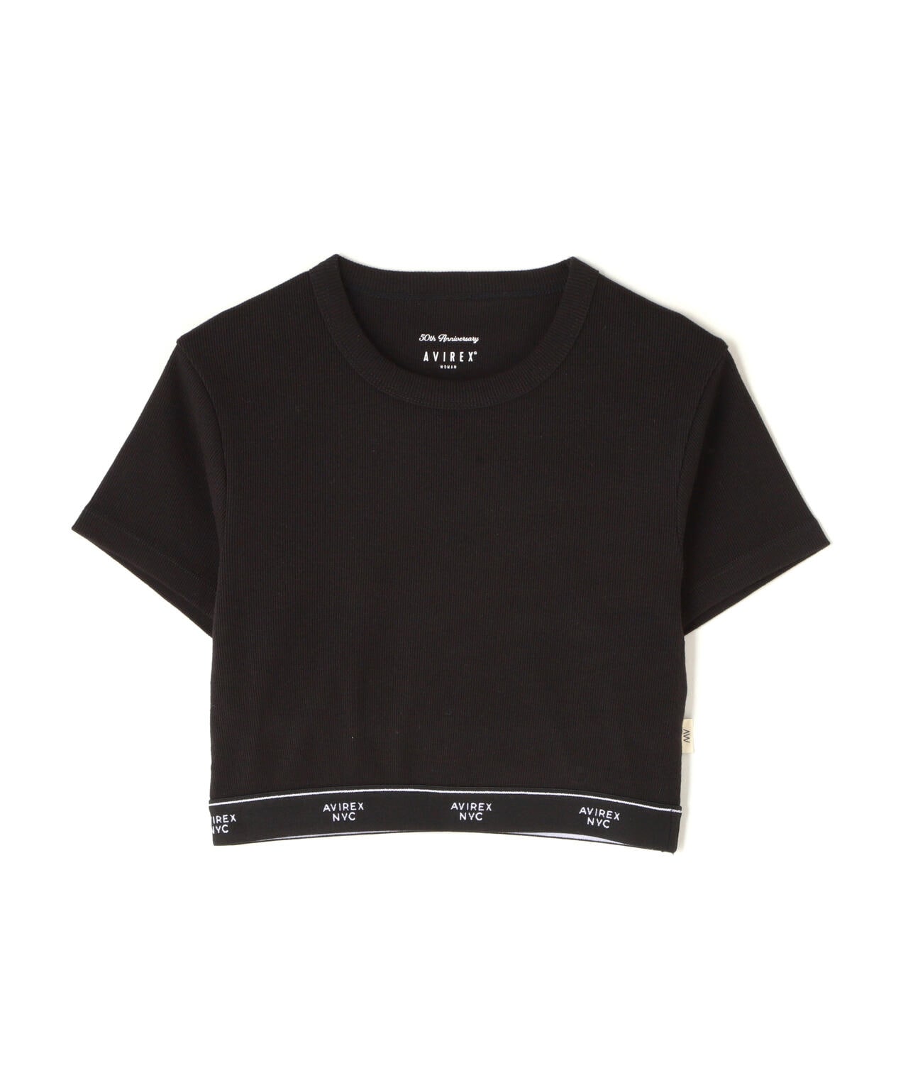 S/S LOGO RUBBER TAPE TOPS/ロゴラバーテープトップス