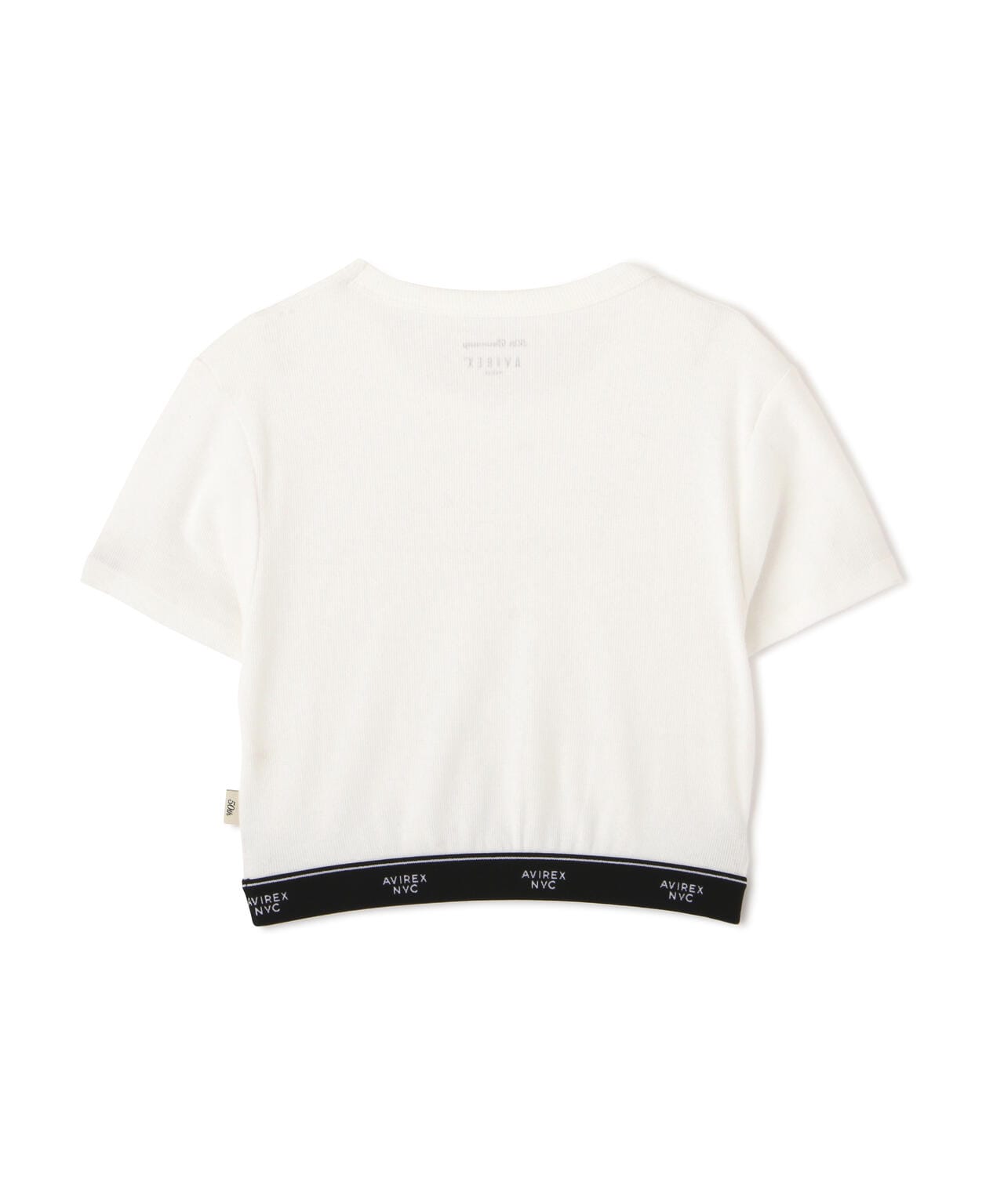 S/S LOGO RUBBER TAPE TOPS/ロゴラバーテープトップス