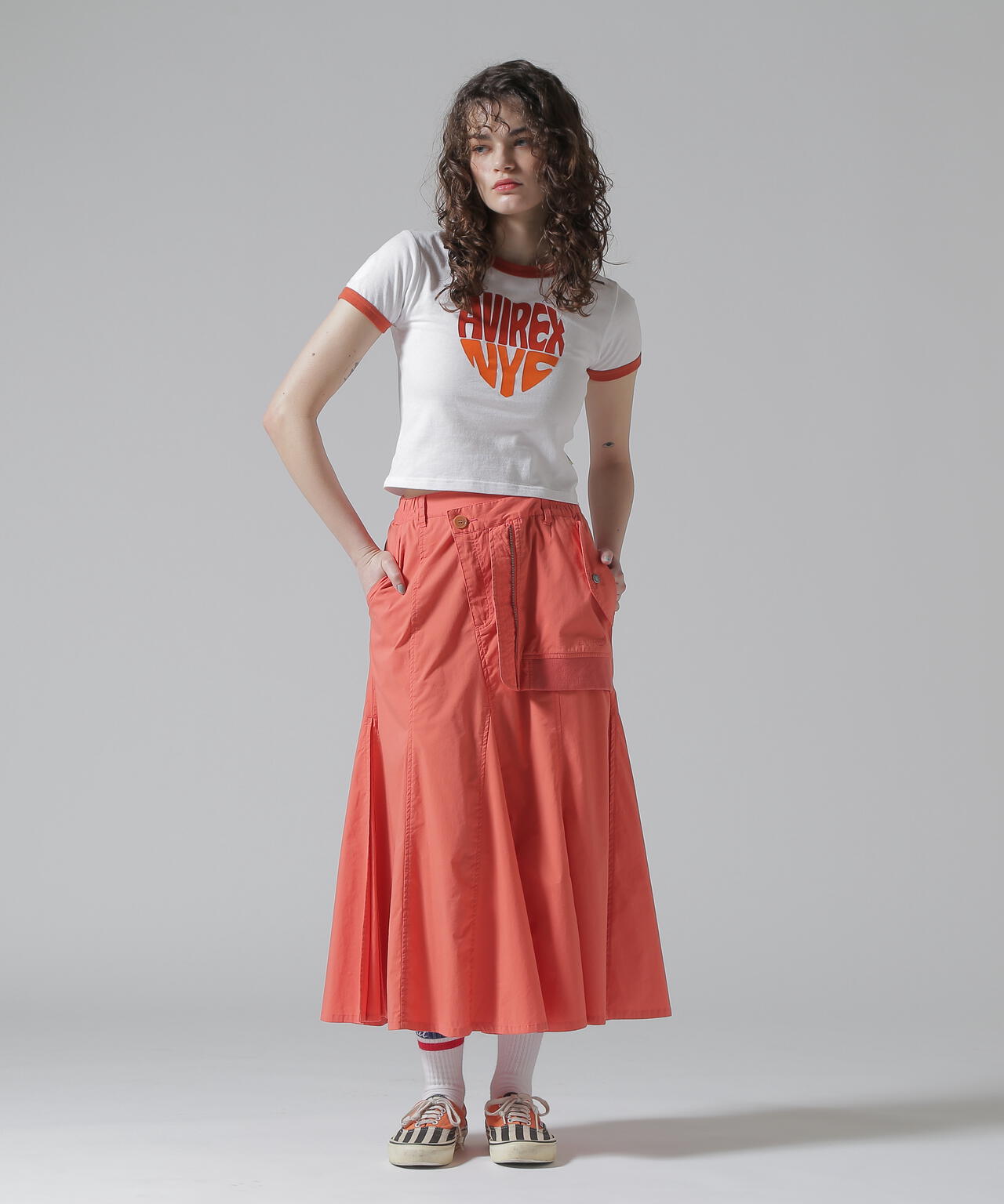 RINGER HEART LOGO T-SHIRT/リンガーハートロゴTシャツ