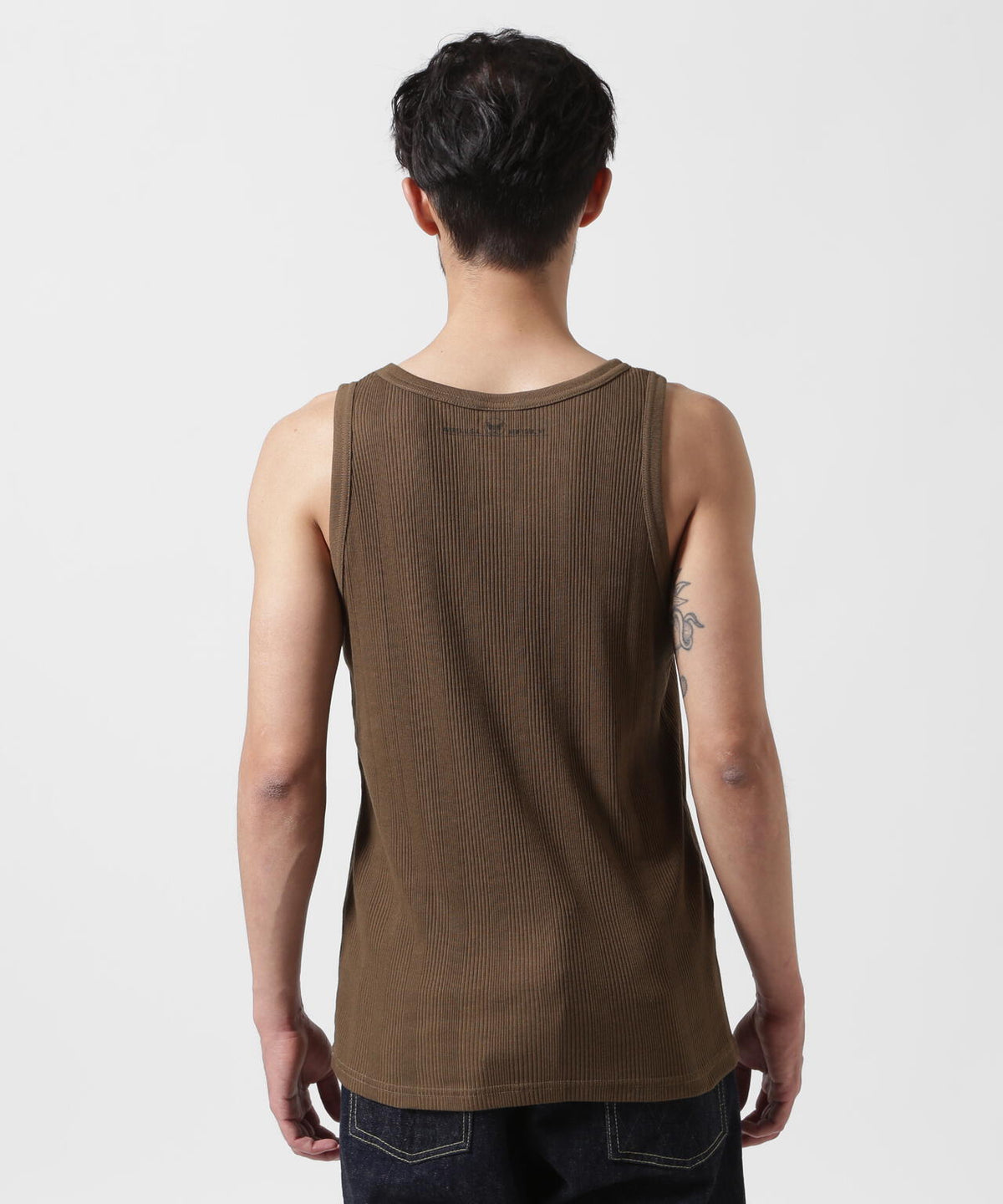 《直営店限定》RANDOM RIB TANK TOP / ランダムリブ タンクトップ