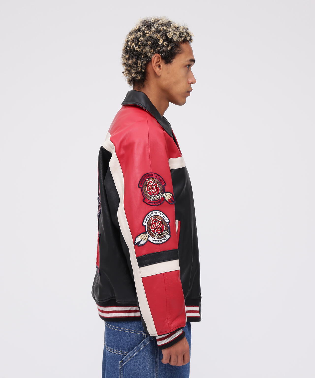 VARSITY JACKET RED AXES / バーシティジャケット レッドアクシズ / AVIREX / アヴィレックス