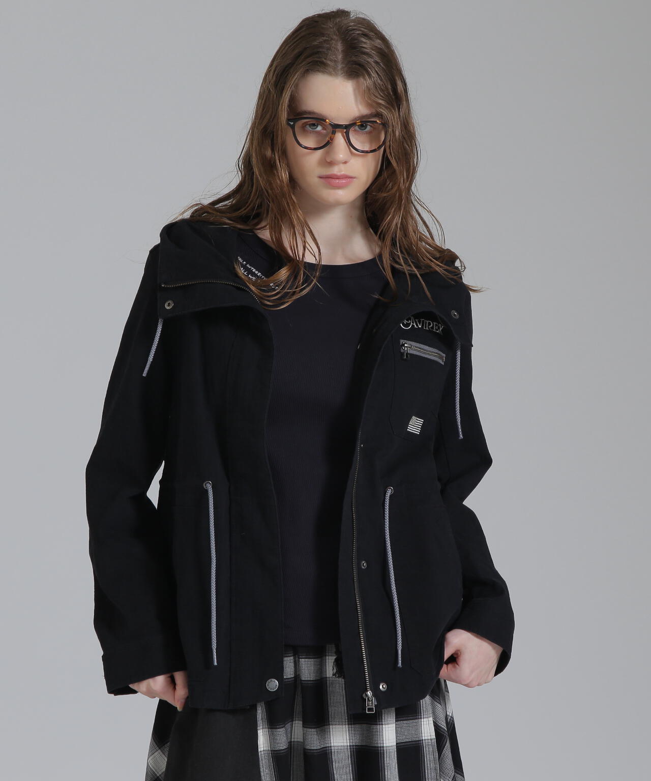 COLOR ZIP COMBI JACKET/カラージップコンビジャケット