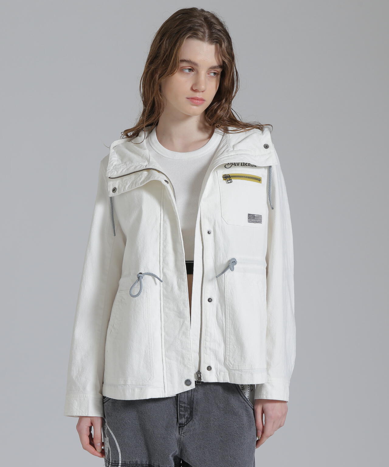 COLOR ZIP COMBI JACKET/カラージップコンビジャケット