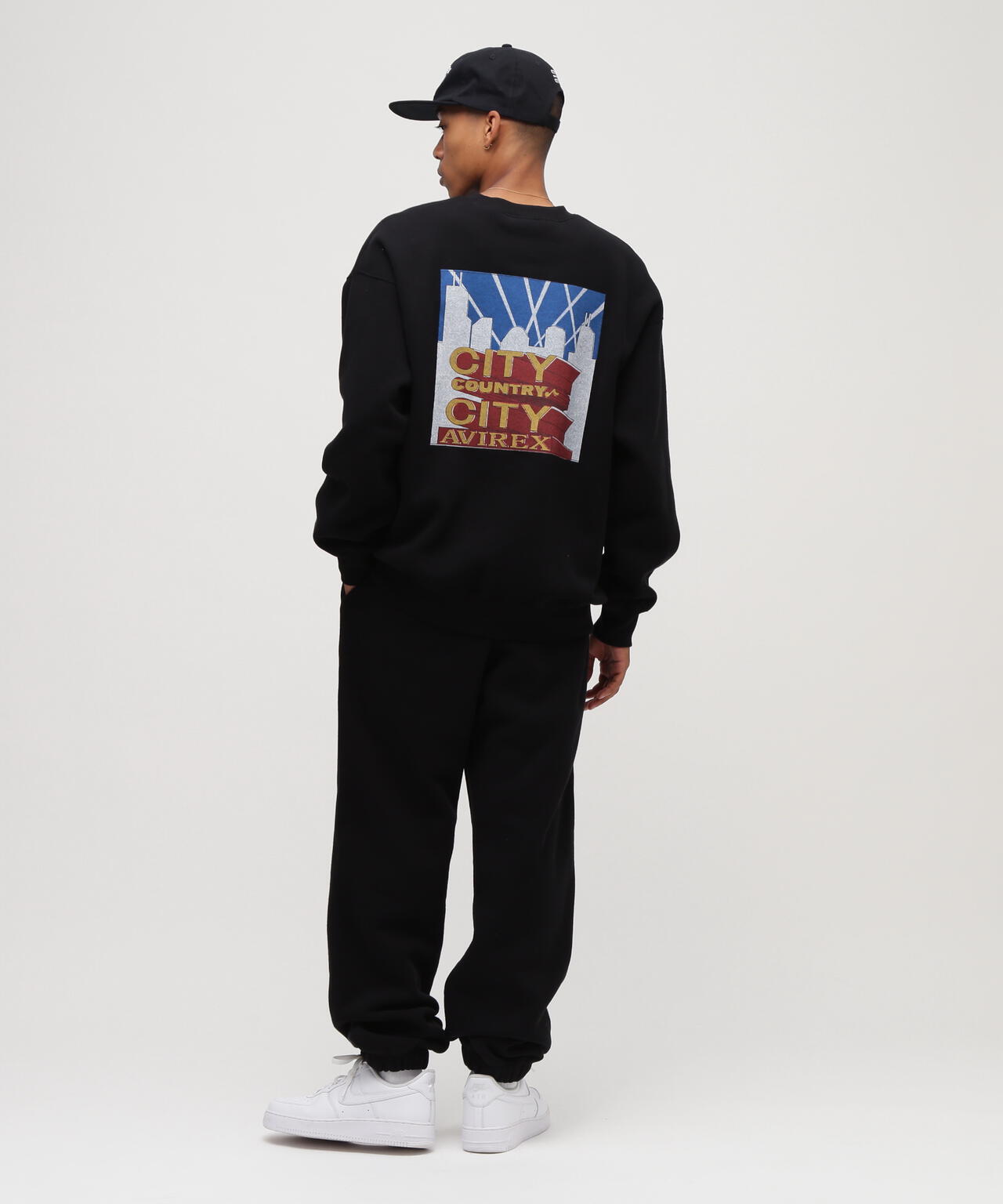 《AVIREX × CITY COUNTRY CITY》SIGNATURE SWEAT PANTS