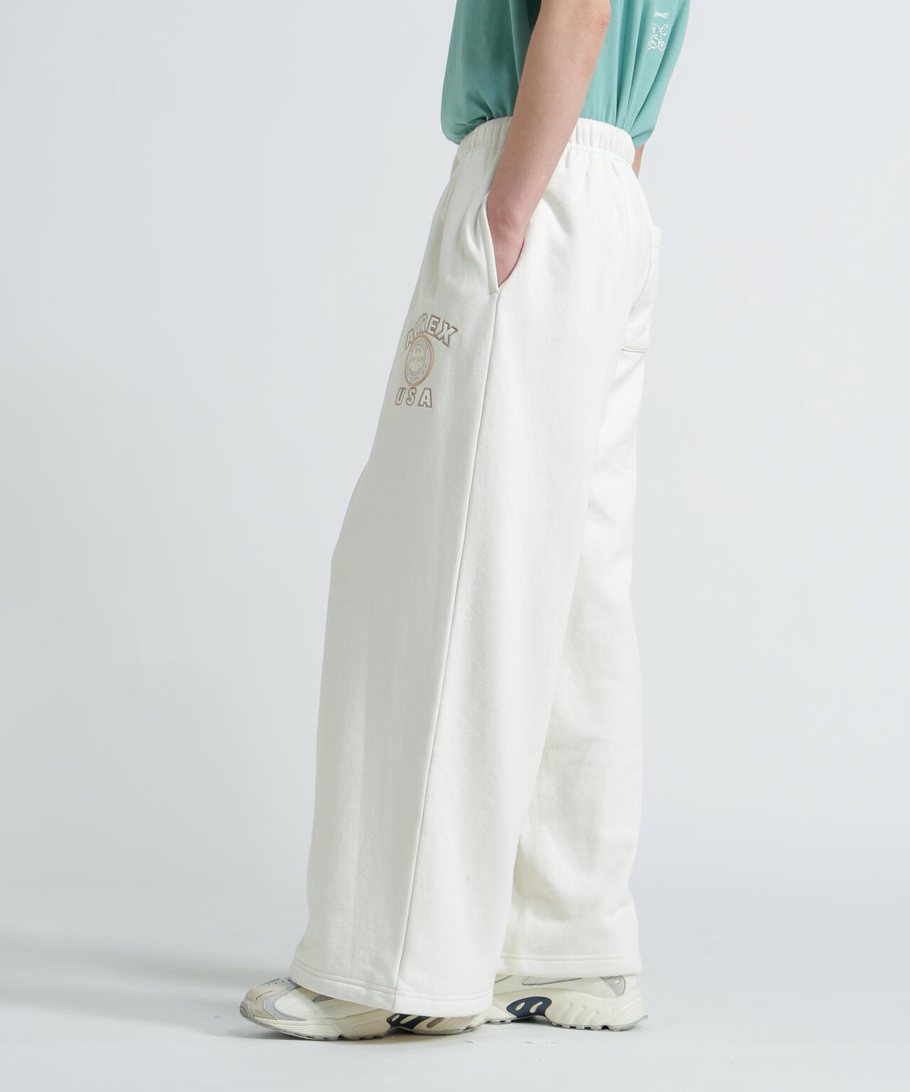 《WOMAN/直営店限定》AVIREX 50th VARSITY PANTS/バーシティーパンツ