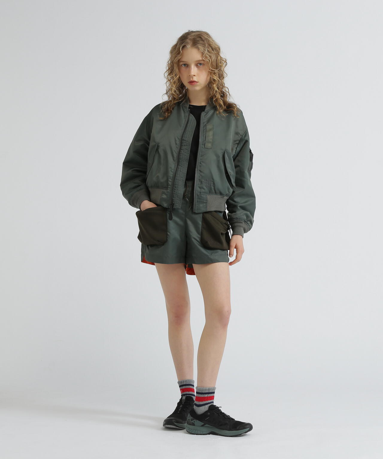 NYLON COMBI SHORT PANTS/ナイロンコンビショートパンツ
