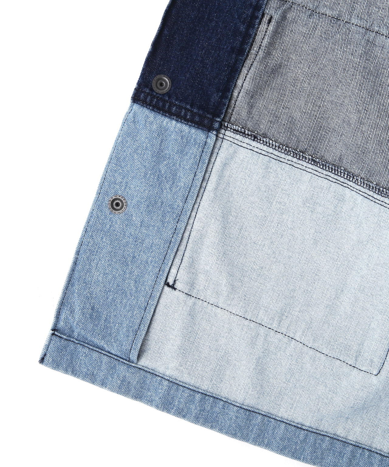 《RESTORE COLLECTION》REPAIR CUSTOM & EMB UTILITY SHIRT JACKET