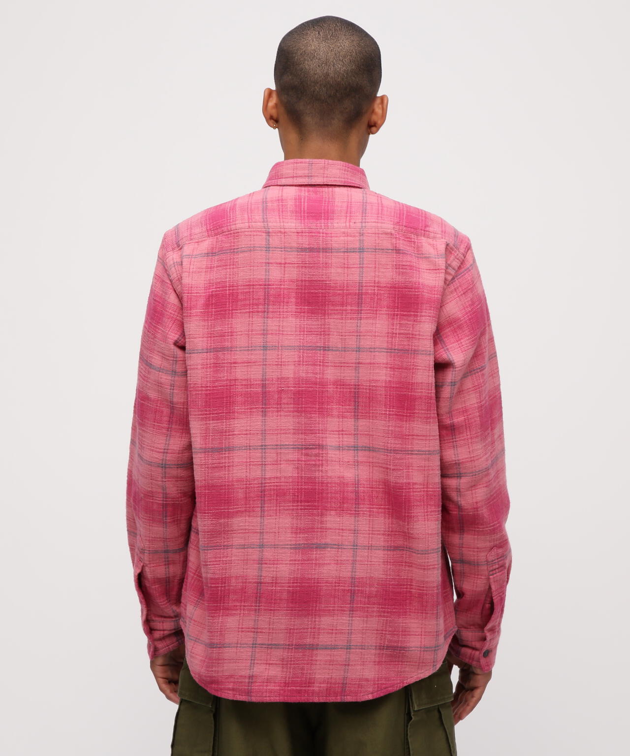 《WEB&DEPOT限定》ONE POINT FLANNEL CHECK SHIRT