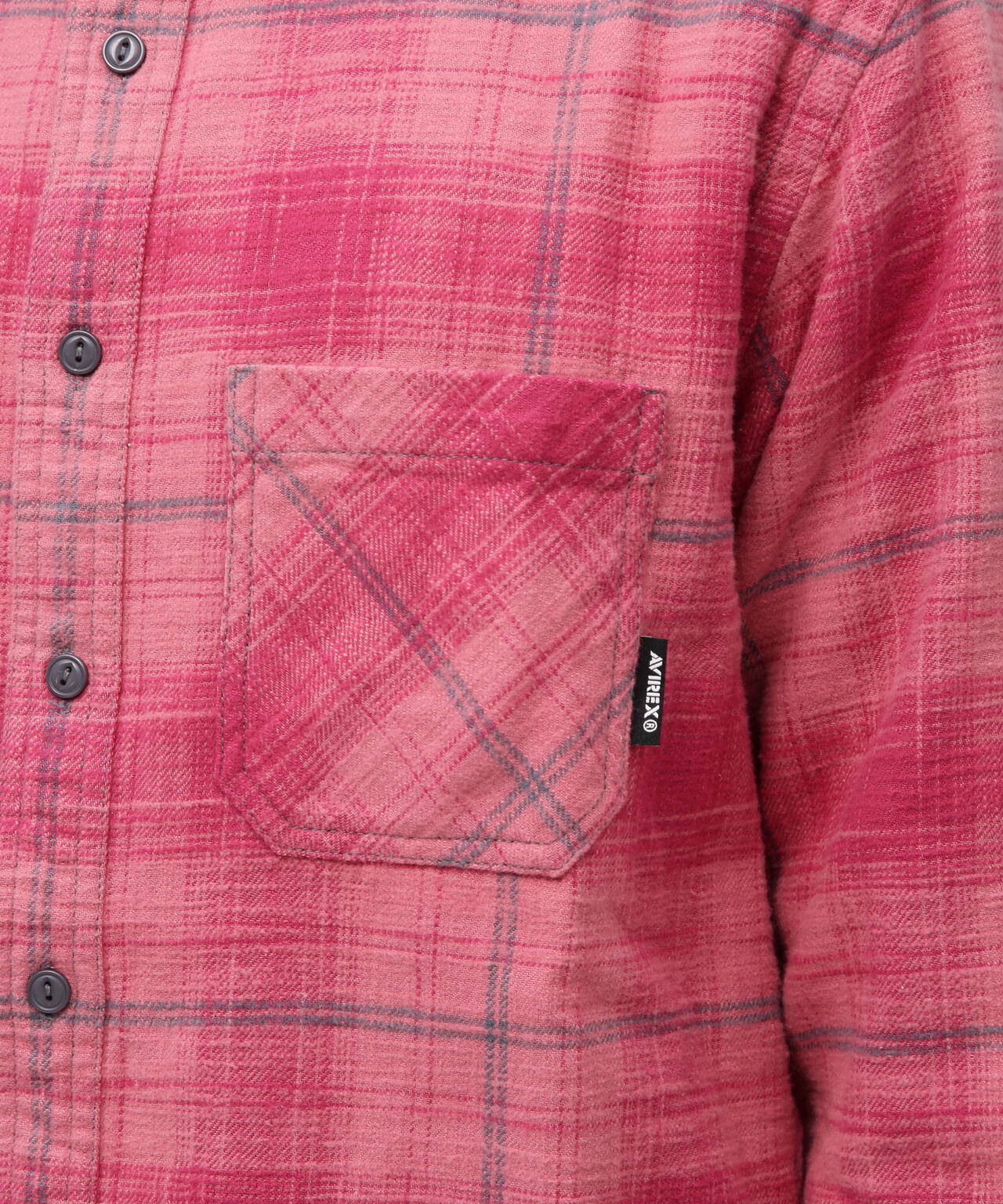 《WEB&DEPOT限定》ONE POINT FLANNEL CHECK SHIRT