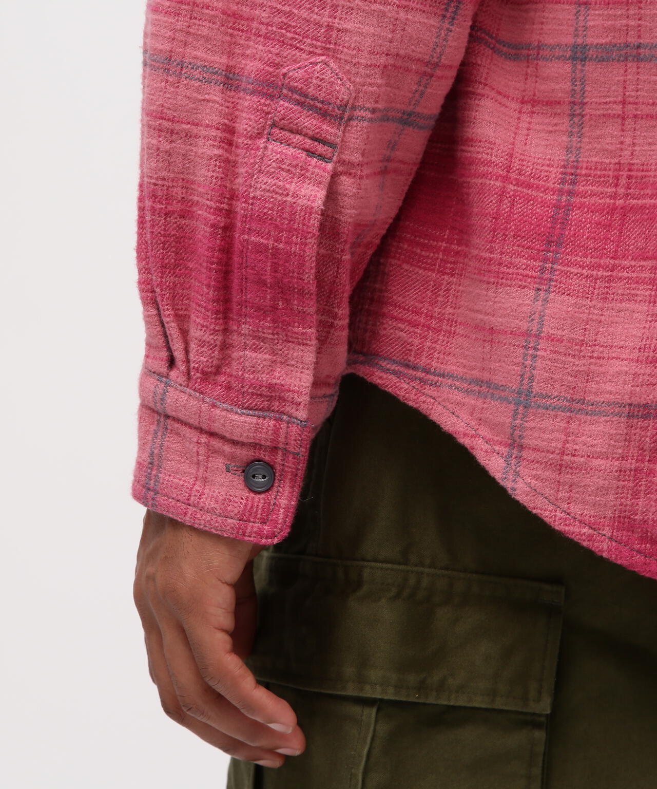 《WEB&DEPOT限定》ONE POINT FLANNEL CHECK SHIRT