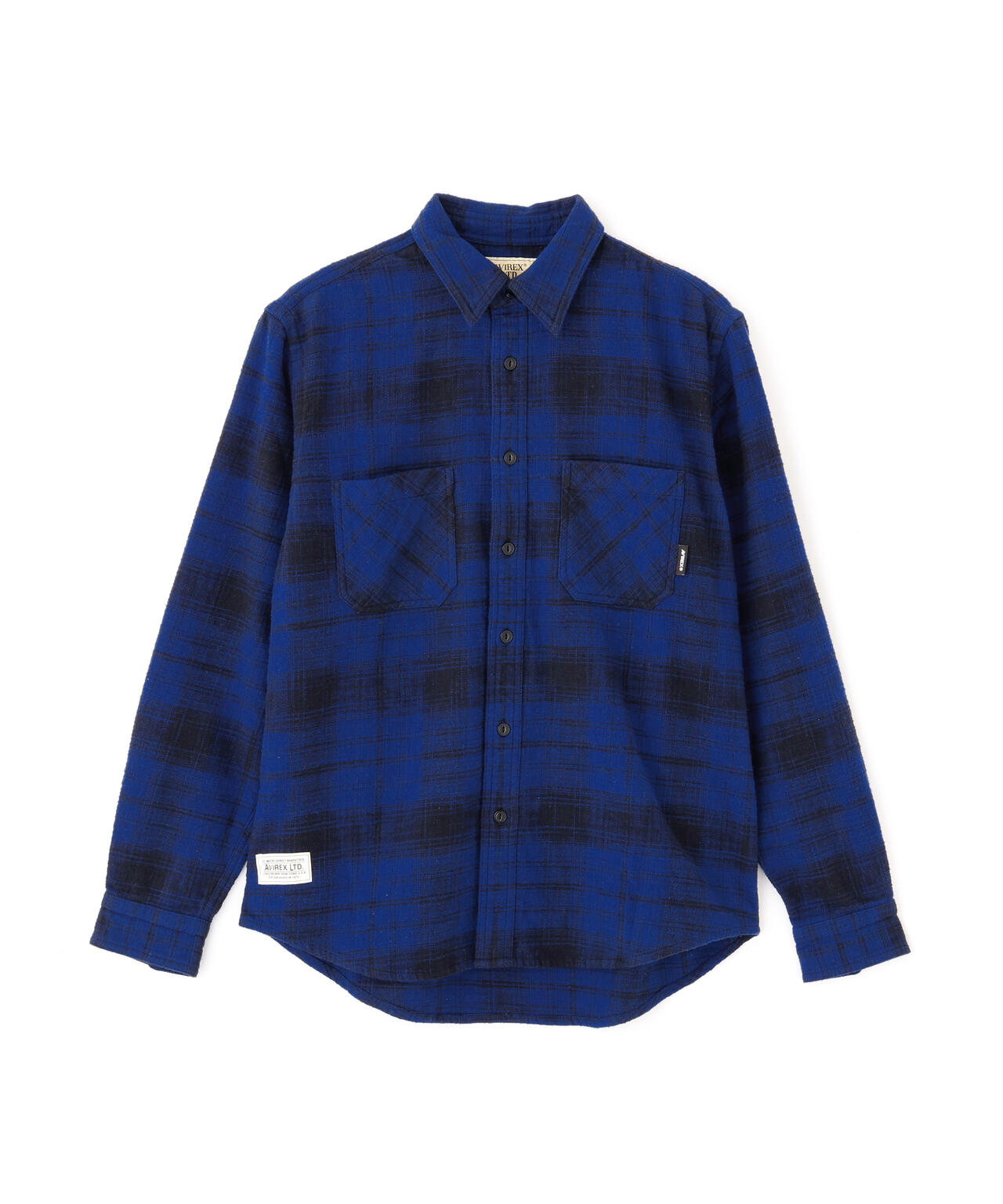 《WEB&DEPOT限定》ONE POINT FLANNEL CHECK SHIRT