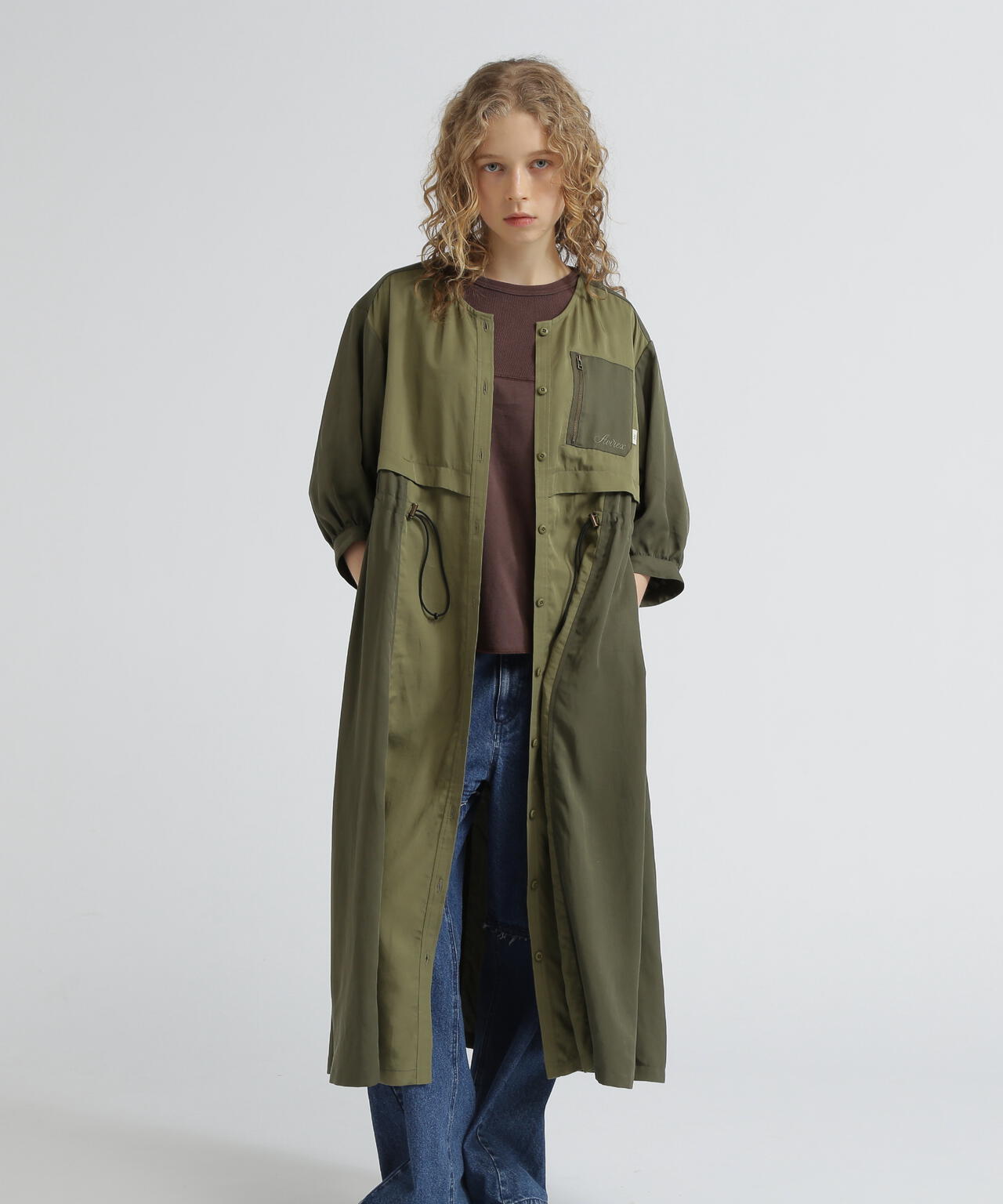 COLOR SCHEME LONG SHIRTS/カラースケームロングシャツ