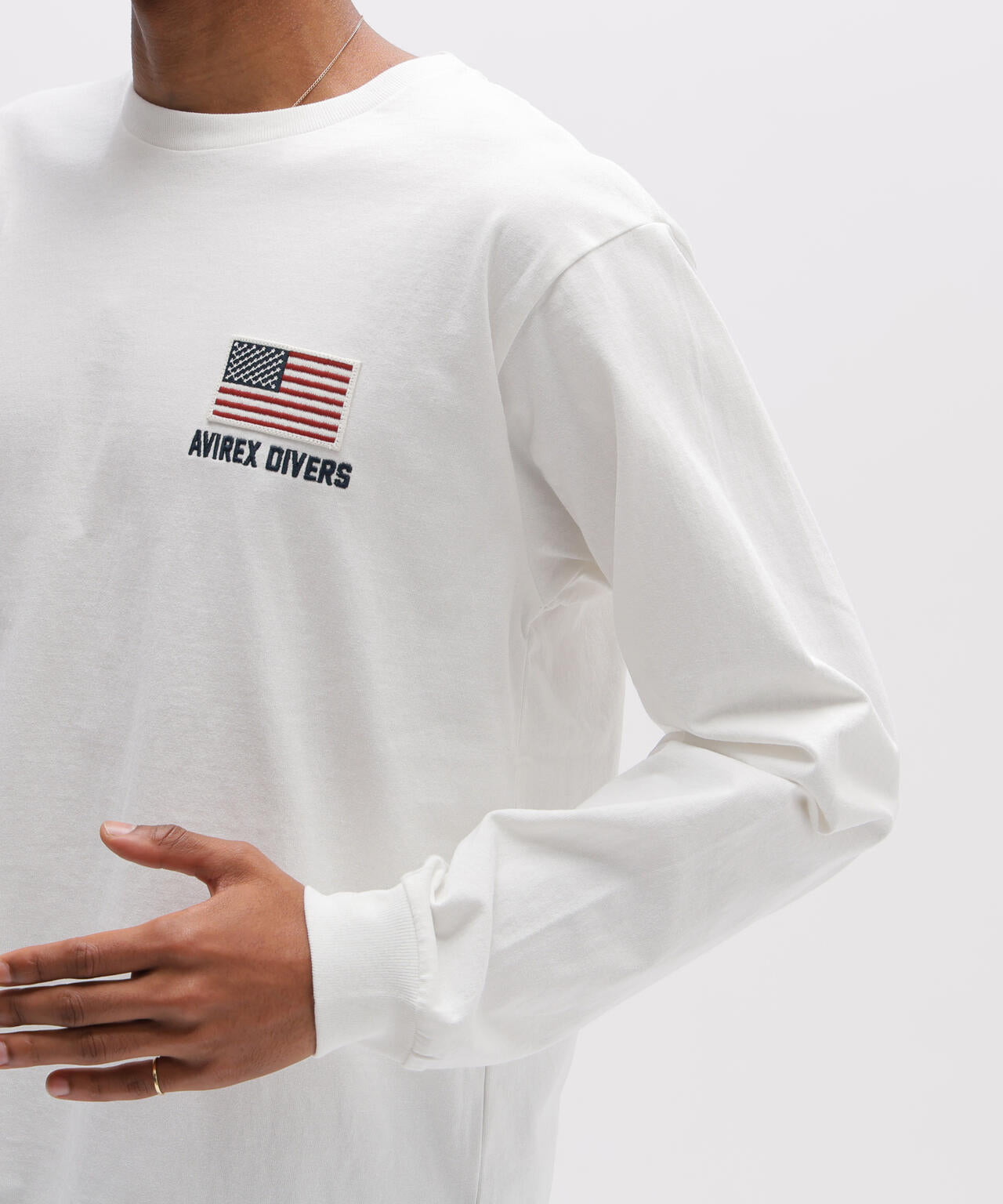 《WEB&DEPOT限定》EMB L/S T-SHIRT NAVY SEALS