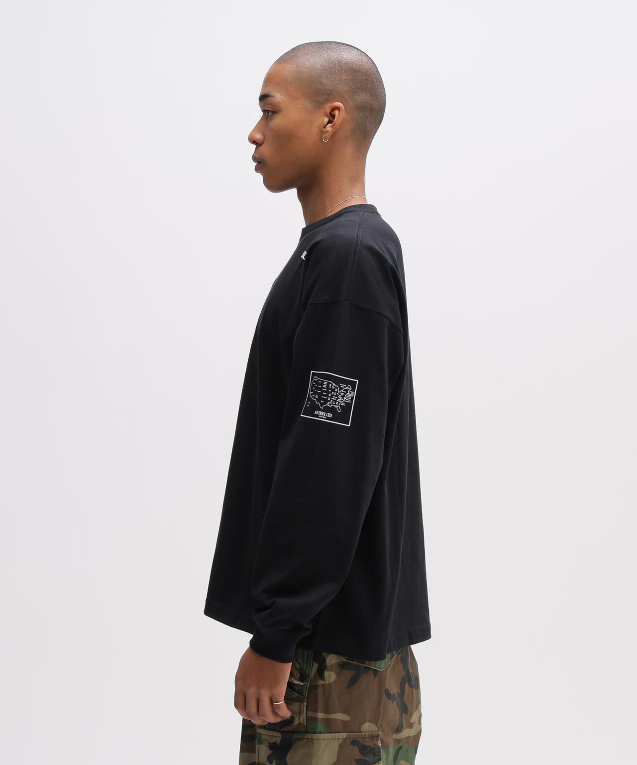 《WEB&DEPOT限定》STENCIL L/S T-SHIRT