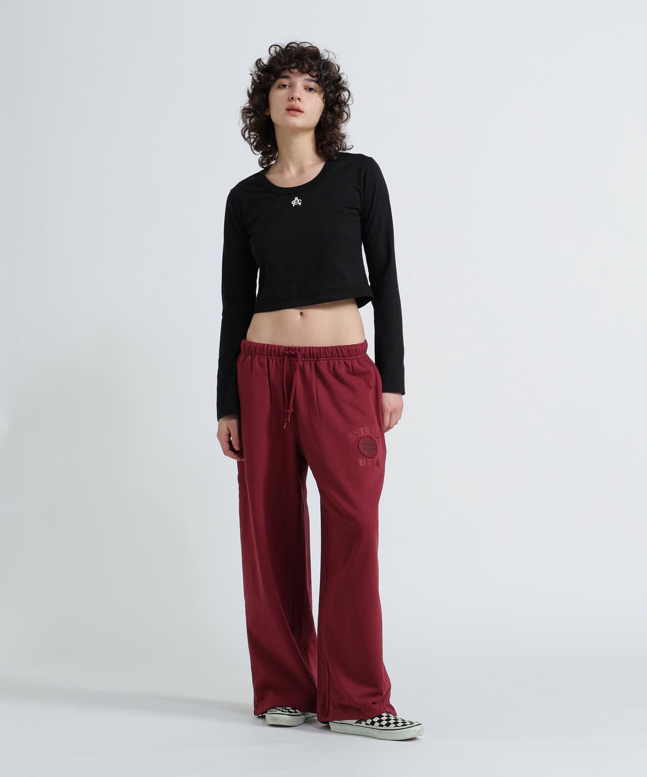《WOMAN/直営店限定》SHORT EMBROIDERY LOGO T-SHIRT