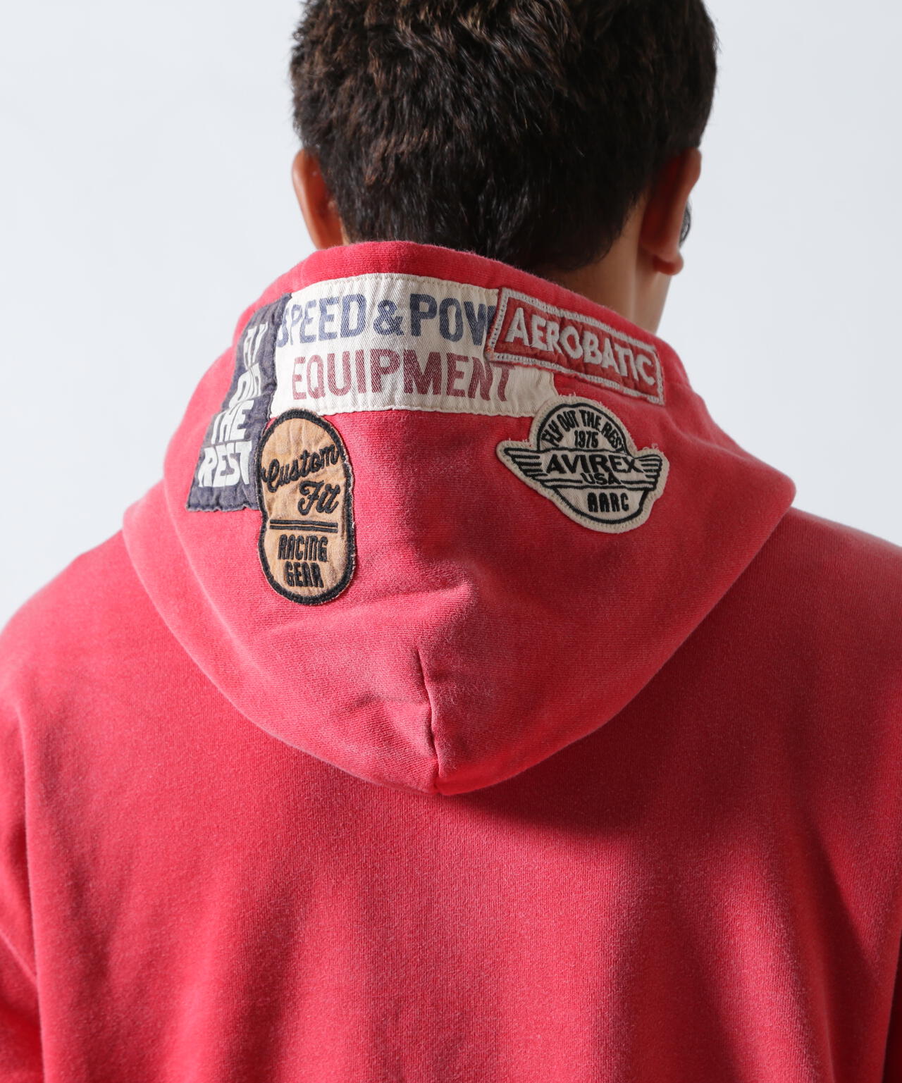 《A.A.R.C》PATCHED SWEAT HOODIE