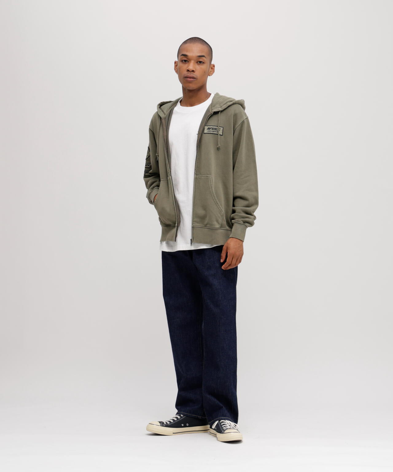《50th Anniversary》FADE WASH ZIP UP PARKA