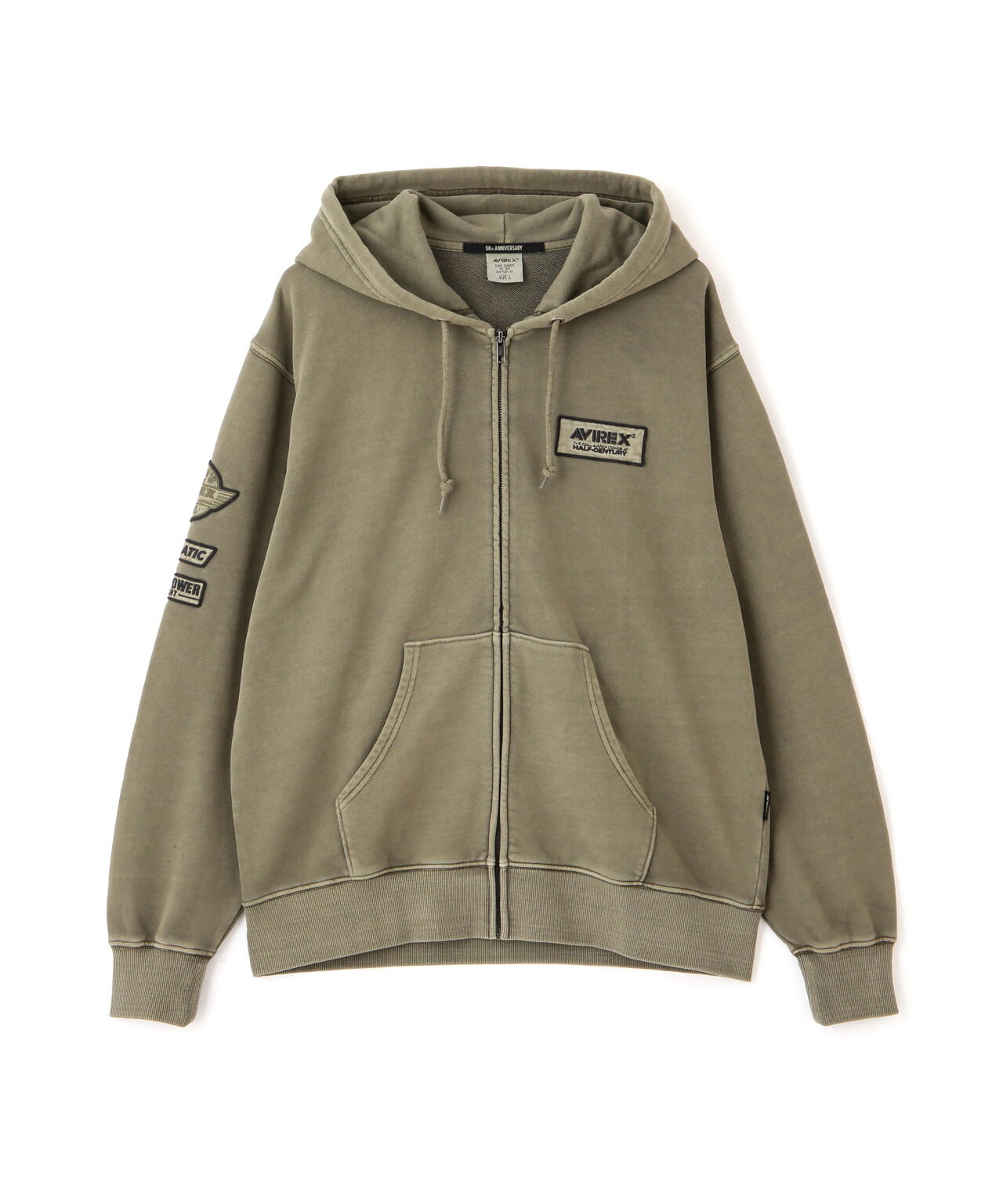 《50th Anniversary》FADE WASH ZIP UP PARKA