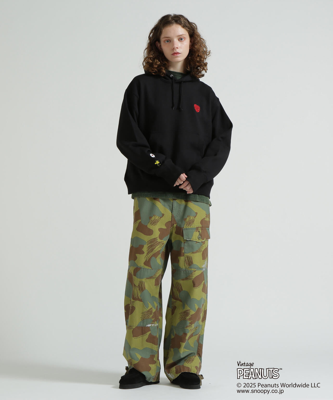 《AVIREX × PEANUTS》PULLOVER PARKA / プルオーバーパーカー / ピーナッツ / アヴィレックス