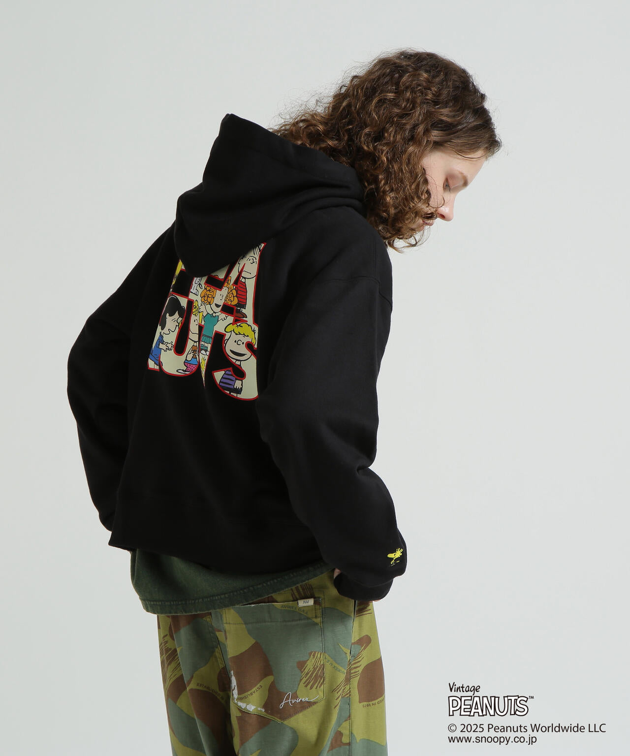 《AVIREX × PEANUTS》PULLOVER PARKA / プルオーバーパーカー / ピーナッツ / アヴィレックス
