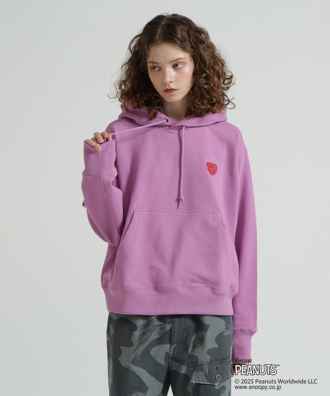 《AVIREX × PEANUTS》PULLOVER PARKA / プルオーバーパーカー / ピーナッツ / アヴィレックス
