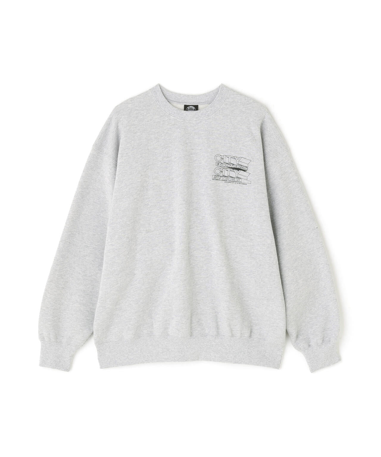 《AVIREX × CITY COUNTRY CITY》SIGNATURE CREW SWEAT
