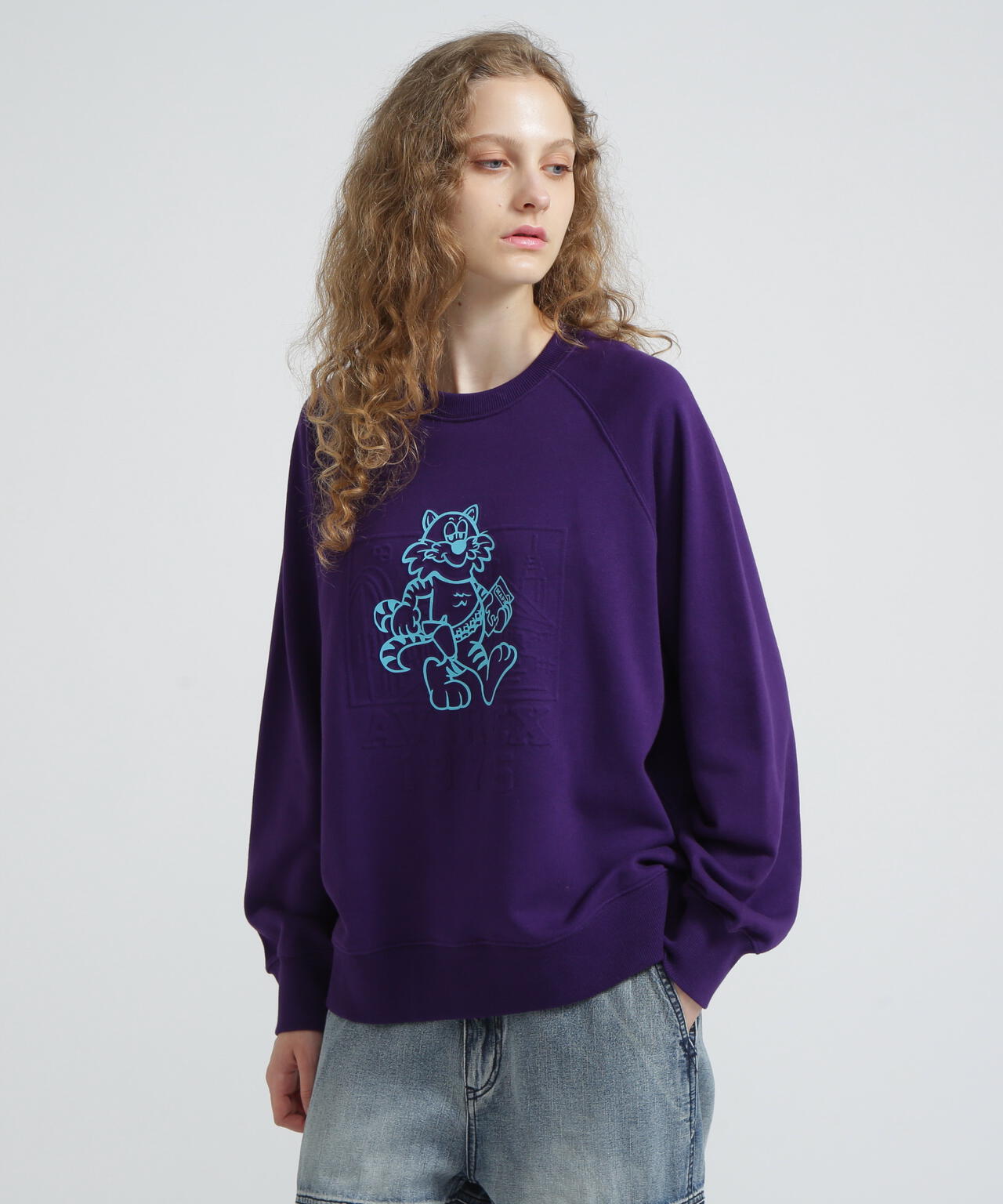 EMBOSS TOMCAT SWEAT/エンボストムキャットスウェット