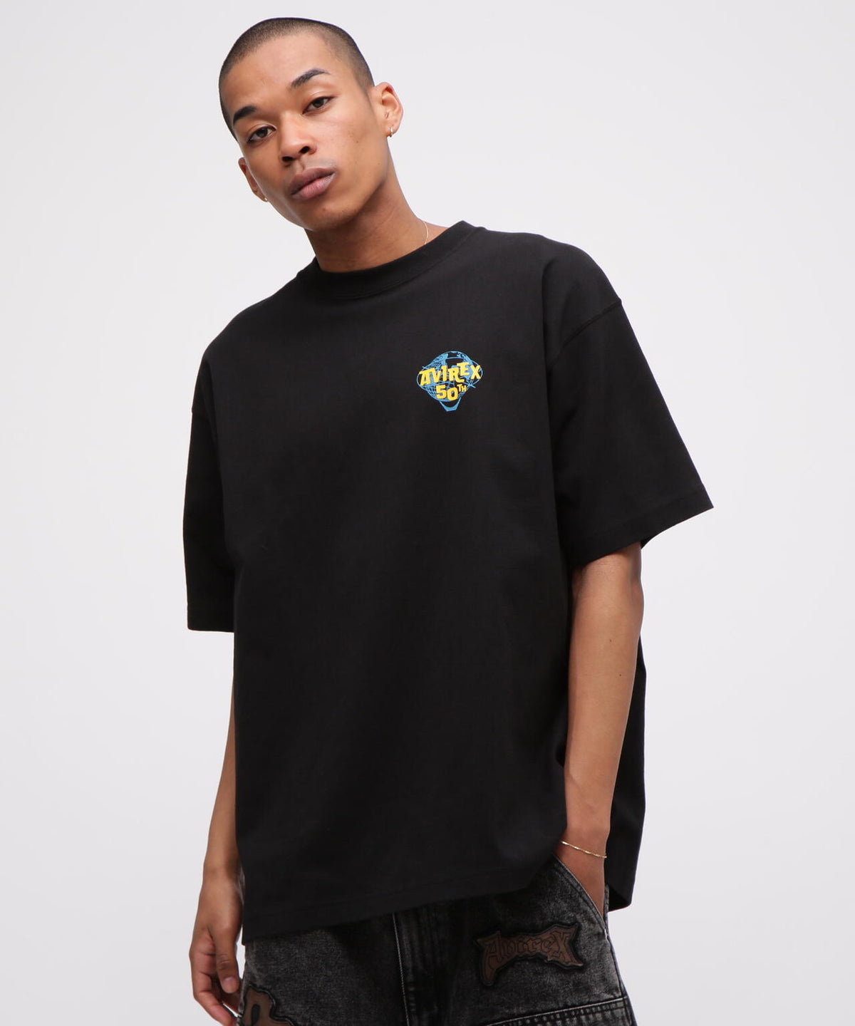 AVIREX USA T-SHIRT / ロゴ 半袖Tシャツ / AVIREX / アヴィレックス