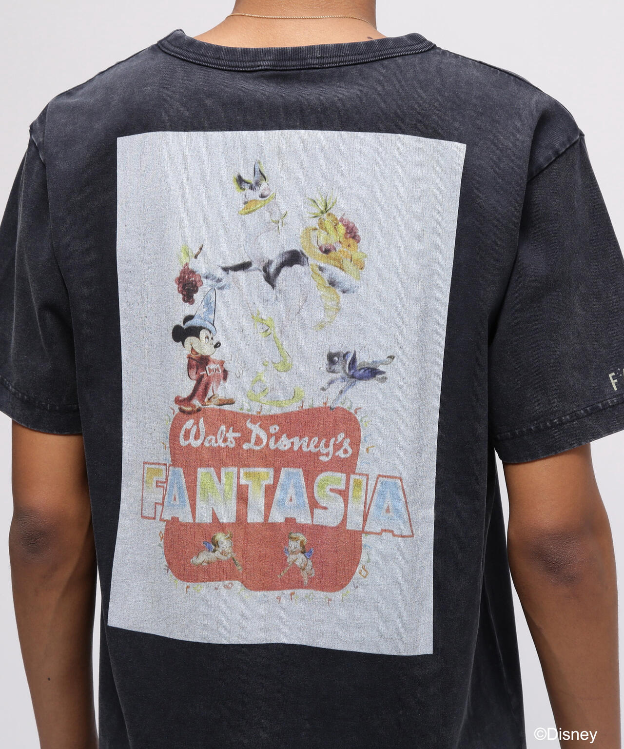 《Disney Collection》FANTASIA / MICKEY MOUSE / FILM POSTER T-SHIRT