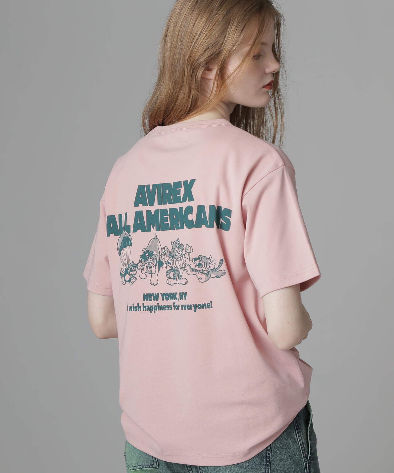 <WOMAN>50TH ANIMALS T-SHIRT